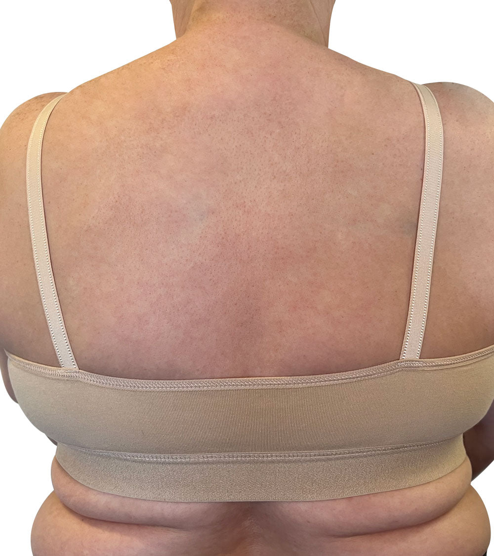 Easy-On Velcro Closure Bra Nude Style #1016 Nude