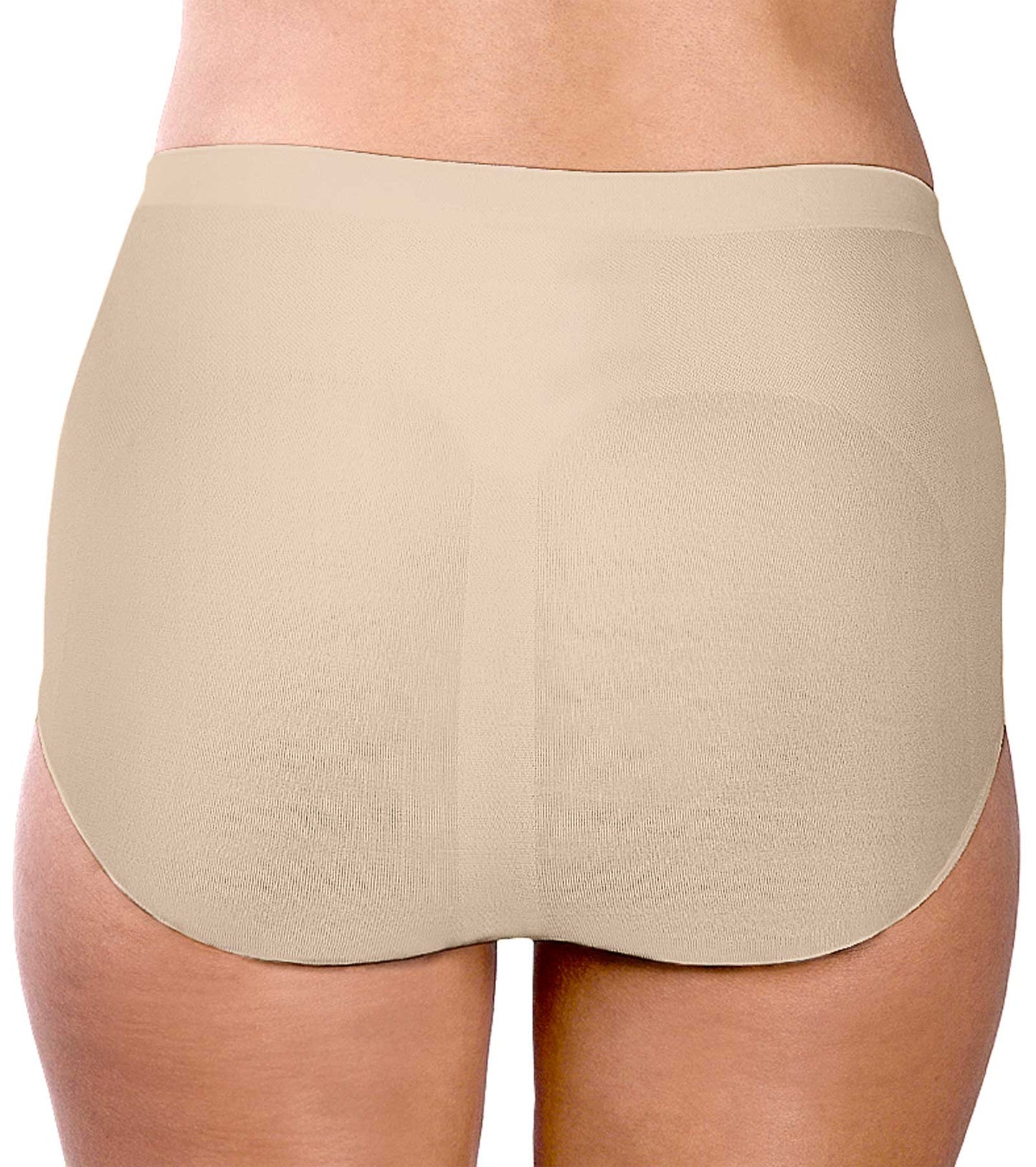 Seamless Full Coverage Brief #1001 - Nude