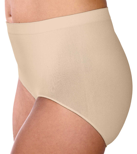 Seamless Full Coverage Brief #1001 - Nude